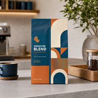 Sachets à fermeture centrale personnalisés pour produits secs et emballages pratiques