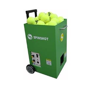 Fresca en stock SpinPlus Shot Ball Machine con control de aplicación para la práctica de tenis y Pickleball - Product Image 2