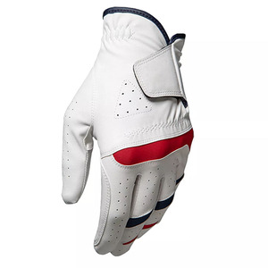 Guantes de Golf de Piel de Oveja Genuina Hechos a Medida por SAAR INDUSTRIES, Agarre Mejorado, Cierre de Velcro Antideslizante para Hombre, para Exteriores - Product Image 1