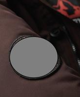 Veste parka réversible imperméable en toile à capuche pour homme, coupe longue, coupe-vent chaud, grandes tailles disponibles, vente en gros