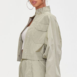 Conjunto Deportivo Cortavientos Ligero Impermeable para Hombre y Mujer, Chaqueta y Pantalones Deportivos con Logotipo Personalizado, Venta al Por Mayor OEM - Product Image 2