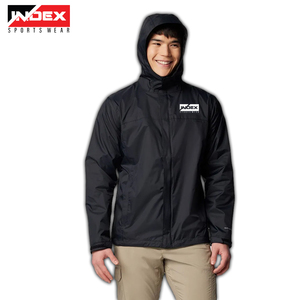 Chubasquero impermeable con capucha para hombre de último estilo, temporada de primavera, logotipo personalizado, colores personalizados y servicio OEM - Product Image 5