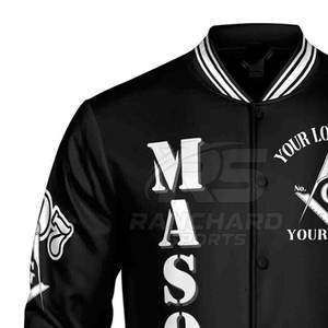 Chaqueta Masónica Oficial para Hombre, Ropa de Logia Masónica, Chaqueta Masónica Personalizada Bordada - Product Image 6
