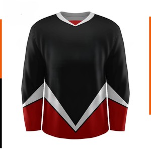 Jersey de hockey sobre hielo Youth Capitals personalizado al por mayor diseño de poliéster de alta calidad hecho en Pakistán servicio OEM disponible - Product Image 3