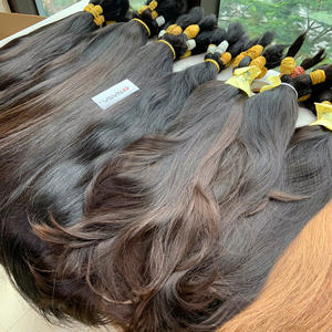 Precio al por mayor 1kg Nasa Hair's Single Donor Cutícula alineada Vietnamita Cabello crudo sin teñir 60cm - Product Image 1