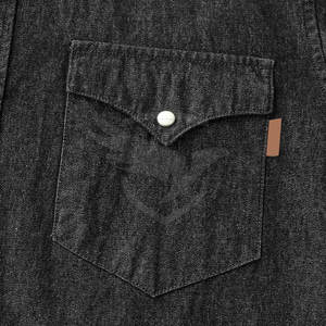 Meilleures ventes Chemise en jean pour homme au design unique au prix de gros Chemise en jean pour homme de haute qualité - Product Image 5