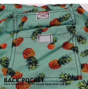 Créez votre propre string design Maillots de bain pour hommes Beach Pineapple Board Shorts Private Label Board ShortsDDP shipping - Product Image 2