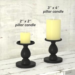 Table Accent Best Price Romantic Wedding Home <b>Black</b> Metal <b>Candlestick</b> Stand Luxury Candle Holder for Decorative Candle Mold - Product Image 2