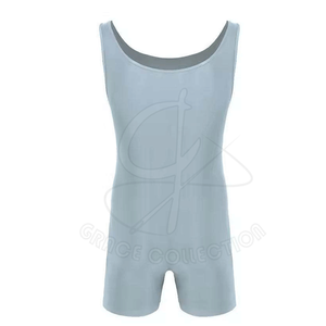 Comfortable Knitted Casual Style <b>Weightlifting</b> Uniforms With Customize Design Quick Dry Wrestling <b>Singlets</b> - Product Image 6