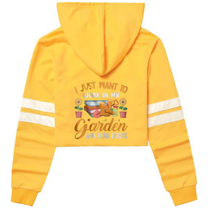 เสื้อสเวตเตอร์แบบสวมหัวของผู้หญิงเสื้อครอปไซส์ใหญ่พิเศษขนแกะยิมขายส่ง - Product Image 2