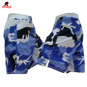 Shorts de boxe et de MMA pour hommes, unisexes, pour la gym et le jogging, imprimés en sérigraphie, extensibles, respirants, séchage rapide - Product Image 4