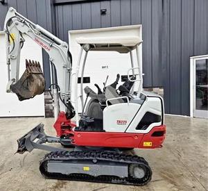 รถขุดขนาดเล็ก 6 ตัน ยี่ห้อ Takeuchi TB260 TB216 TB225 Sany Kubota มือสอง ราคาโรงงาน ราคาถูก ระบบไฮดรอลิก แข็งแรง พร้อมขาย - Product Image 1