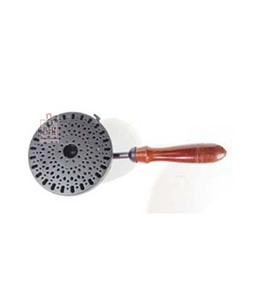 Brûleur à charbon de fer en métal Brûleur à charbon de bois d'encens essentiel moderne Utiliser un désodorisant pour hôtel et bar Brûleur d'encens noir - Product Image 2