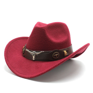 Nuevos sombreros de vaquero de cuero al aire libre para hombres de vaquero occidental personalizados Sombreros de vaquero en cuero genuino Sombreros de moda al por mayor - Product Image 3
