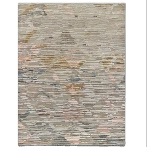 Tapis modernes en laine faits à la main de haute qualité tapis de style persan blanc crème 4x6 à 8x10 tailles pour la maison ou la voiture - Product Image 1