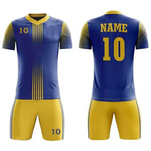 Personalizado de secado rápido transpirable de secado rápido uniforme de fútbol multicolor diseños personalizados sublimación profesional de fútbol kit de fútbol - Product Image 2