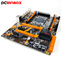 Carte mère PCWINMAX X99 neuve, LGA2011-3, DDR4 quadri-canaux, 128 Go M.2, ATX pour station de travail de bureau, Xeon E5 V3/V4