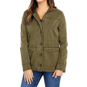 Chaqueta Bomber de Trabajo para Mujer, Primavera, con Solapa, Cierre Frontal con Cremallera, Transpirable, de Secado Rápido, Ecológica, con Puños con Botones - Product Image 2