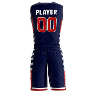Nouveauté, uniforme de basket-ball, impression personnalisée, logo, respirant, séchage rapide, ensemble maillot et short, vêtements de sport sans manches, uniforme - Product Image 3