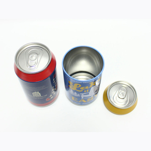 Boîte de conserve Offre Spéciale pour boissons de forme ronde Boîte de chocolat d'emballage de qualité alimentaire - Product Image 3