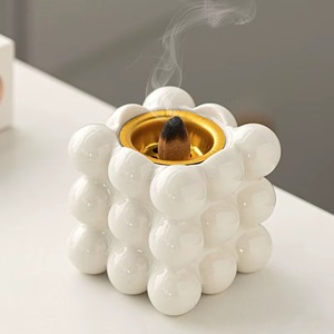 KHOOSI OVERSEAS Modern Mubkhar Designer Incense <b>Burner</b> & Holder Home and Hotel Lobby Fragrance Accessories - Product Image 6