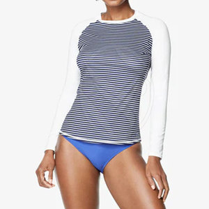 Taille et conception personnalisées vêtements confortables femmes Rash Guard vêtements d'entraînement nouveau Style 2025 femmes Rash Guard - Product Image 3