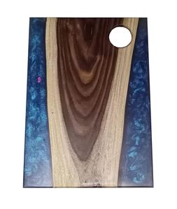 Planche à découper rectangulaire en bois et résine de haute qualité, découpe sans effort, meilleur prix, nouveau modèle pour la cuisine, fruits et légumes - Product Image 5