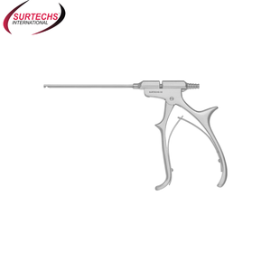 Surtechs Manuel Genou Arthroscopie Poinçons En Acier Inoxydable Vers Le Bas Biter Forceps Métal Instruments Chirurgicaux Base - Product Image 3