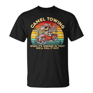 Maglietta Camel Towing: quando IT si trova intrappolato, lo tireremo fuori - Maglietta promozionale - Product Image 1