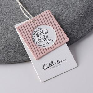 Giá rẻ hangtags và nhãn quần áo giấy các tông vải in ấn thương hiệu logo quần áo quần áo hangtags - Product Image 1