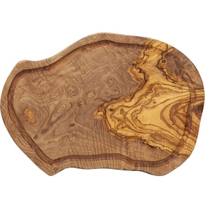Plateau de service en bois d'olivier TIMELESS CRAFT pour hacher/couper/charcuterie/fromage |   Écologique, compatible lave-vaisselle, durable | - Product Image 6