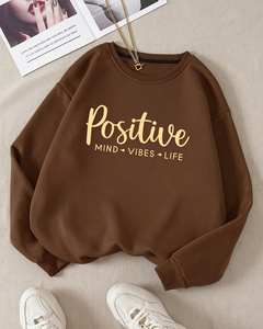 Camiseta de punto de cuello redondo liso para mujer, camiseta informal elegante con cuentas, jersey de cuello redondo, camisetas finas de manga corta - Product Image 1