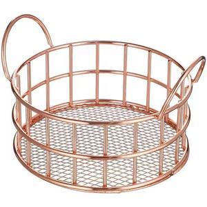 Black 2-Tier Dining Tabletop Metal Wire Custom Kitchenware Accessories for Fruits & Vegetable Storage - Product Image 2