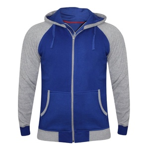 Sweat à capuche zippé personnalisé pour homme, en molleton de coton, coupe classique, style streetwear décontracté, manches unies, séchage rapide - Product Image 1