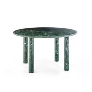 Paul Minimalist Design Dining <b>Table</b> Set Limited Edition 12 Extendable Sintered Stone Glossy Marble Surface for Home <b>Bar</b> Office - Product Image 2