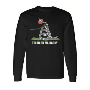 T-shirt a maniche lunghe da uomo con design 'Tread on Me' - Categoria Promozionale - Product Image 2