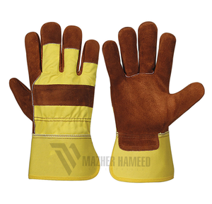 ถุงมือหนังหนาสำหรับใช้ในอุตสาหกรรมถุงมือทำงานสำหรับงานหนัก - Product Image 1