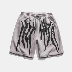 Prince Industry, los pantalones cortos cómodos de algodón 100% de verano más populares para hombres, ropa de calle, pantalones cortos lavados con ácido a la venta - Product Image 5