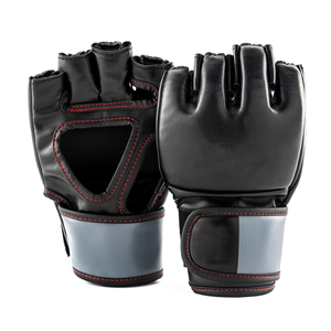2026 Custom Boxing Half Finger Gloves Design Your Own Logo New Professional Boxing Gear Leather Boxing Gloves Factory Sale - Product Image 1