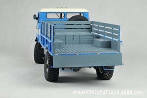 รถบังคับวิทยุ CROSSRC <span class=keywords><strong>GC4</strong></span> ขนาด 1/12 รุ่น GAZ-66 รถบรรทุกตีนตะขาบของรัสเซีย ชุดประกอบพร้อมเกียร์ 2 สปีด ระบบกันสะเทือนแบบแหนบ ตัวถังแข็งแรง ขับเคลื่อน 4 ล้อ - Product Image 5