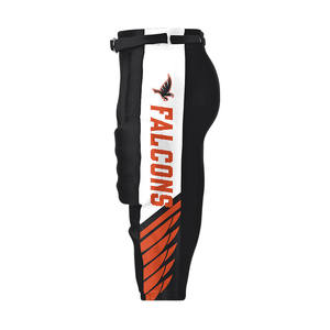 Shorts de football américain personnalisés avec logo OEM, respirants, grandes tailles, vêtements de sport personnalisables, shorts imprimés par sublimation avec Ako - Product Image 6