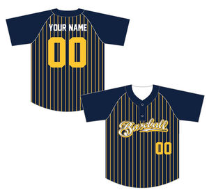 Vente en gros d'usine, uniforme de baseball rétro, imprimé personnalisé, respirant, manches courtes, chemise de baseball unie pour homme, ensembles de maillots rétro - Product Image 2