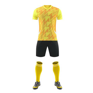 Diseño personalizado Nuevos hombres Uniformes de fútbol Camisetas de equipo Conjunto de camisetas de fútbol Nueva llegada Personalizado para mujeres y hombres Uniforme de fútbol - Product Image 1