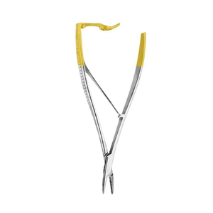 Zweifel Porte-aiguille en acier inoxydable, 23 cm - 9 "Porte-aiguille avec mâchoires dentelées Tc - Product Image 3