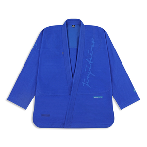 Kimono de Jiu-Jitsu brésilien bleu royal 450 g/m², tissage perlé, veste légère, uniforme d'entraînement de compétition - Product Image 1