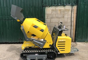 Minicargadora de Concreto Autocargable Pequeña de 1.8m, Línea de Producción Móvil con Motor, Caja de Cambios, Bomba y PLC, Venta al por Mayor - Product Image 3