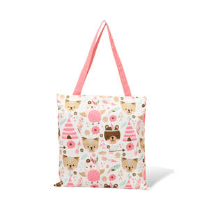 Bolsos de Lona de Algodón Bordados con Animales Tribales, con Cremallera y Borlas, Modernos para Invierno, Otoño y Primavera, con Diseño de Flores Abiertas, Letras y Dibujos Animados - Product Image 5