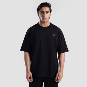 เสื้อยืดคอกลมแขนยาวรุ่น The King Goat (สีดำ) สไตล์ฮิปฮอป พิมพ์ลายโลโก้แบบสกรีนระบายอากาศได้ดี ลายตัวอักษรเรียบๆ - Product Image 2