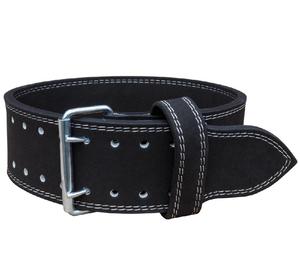 Acheter Cuir de vachette véritable Super qualité Double Prong Bodybuilding Ceinture d'entraînement Haltérophilie Soutien dorsal - Product Image 6