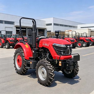 Tracteur agricole miniature 50 CV 4x4 à châssis bas <span class=keywords><strong>avec</strong></span> rotoculteur pour serre - Product Image 1